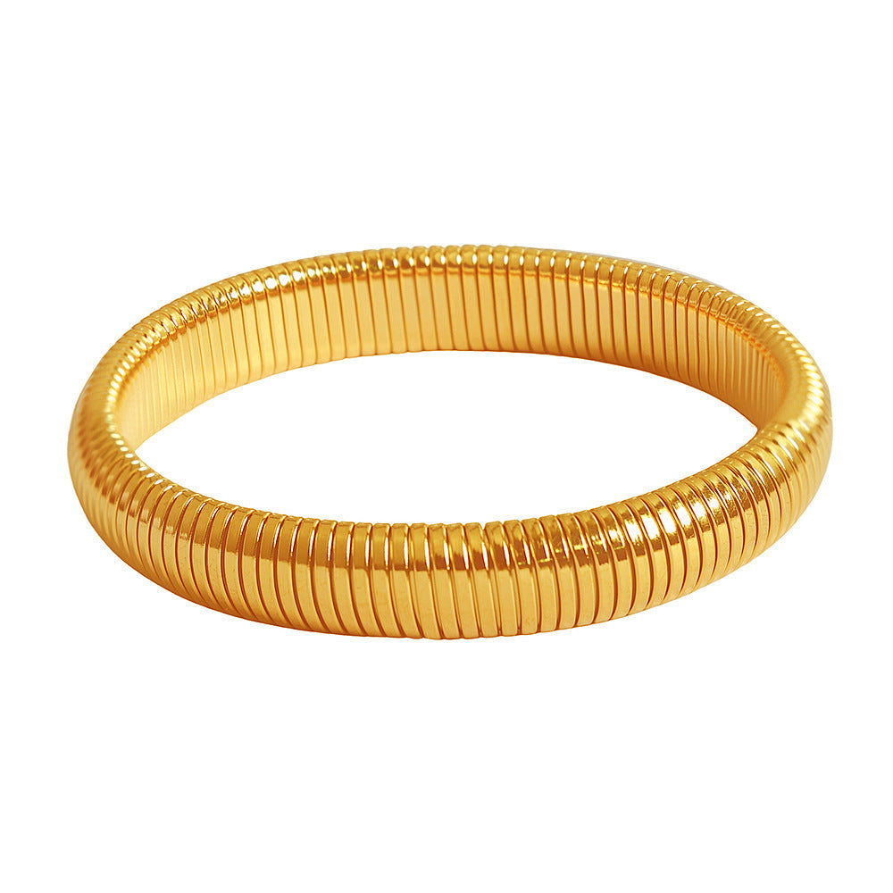 Retro Minimalist Stretch Ring Bracelet